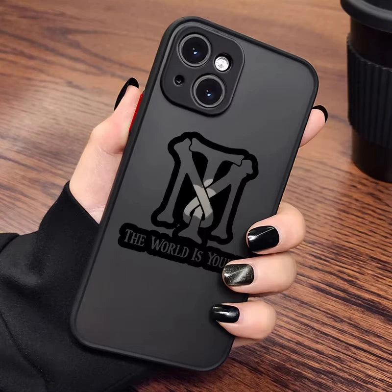 Movie Scarface Phone Case For iPhone 16 15 14 13 12 11 Pro Max X XR XS 7 8 Plus Mini SE Matte Transparent Cover